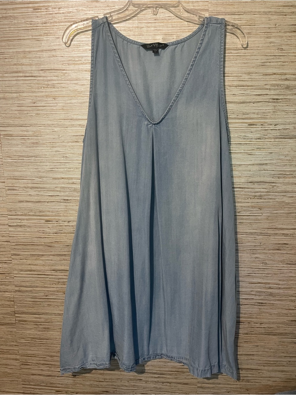 Velvet Heart Light Blue Scoop Neck Top